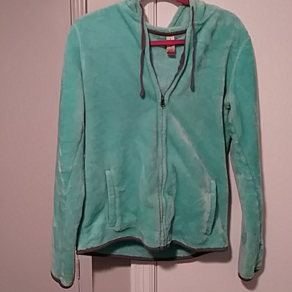 Baby blue jacket